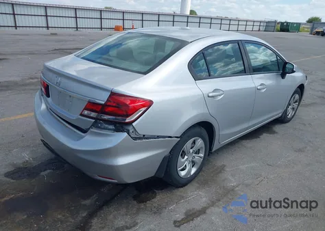 2013 Honda Civic Lx из США, поврежденный, VIN 19XFB2F51DE069716